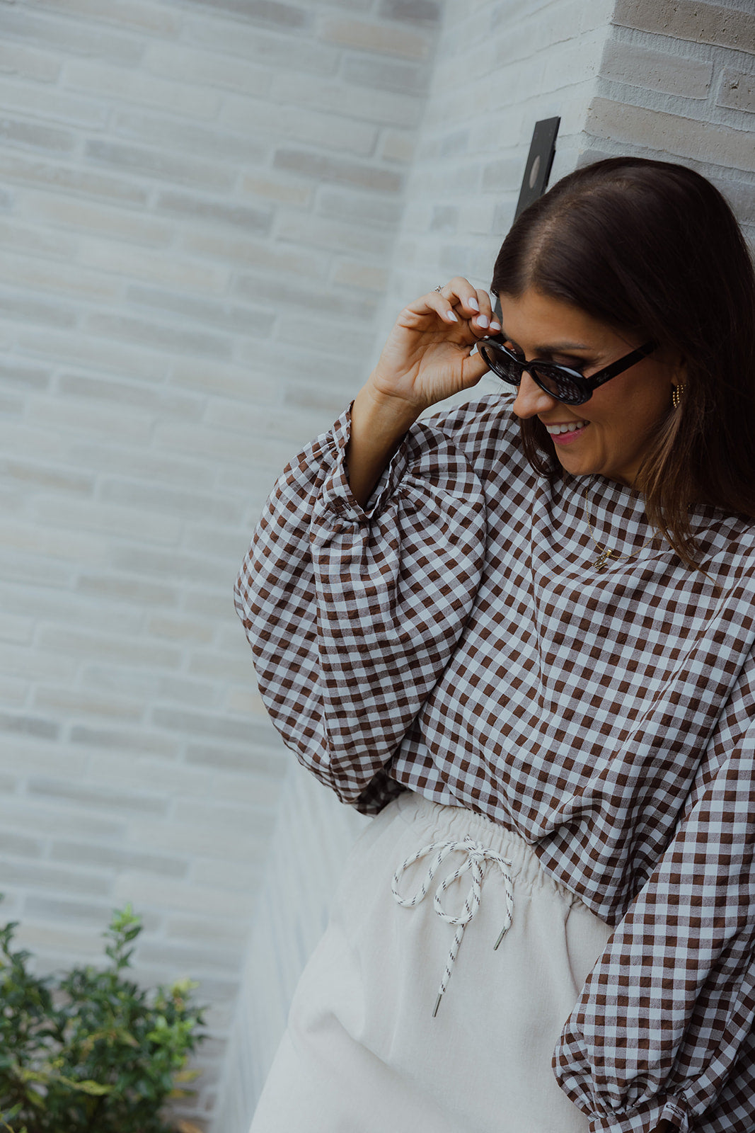 Fifi blouse choco