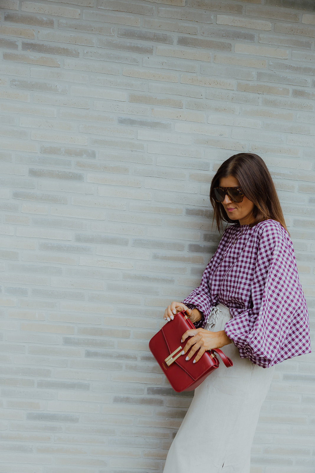 Fifi blouse violet