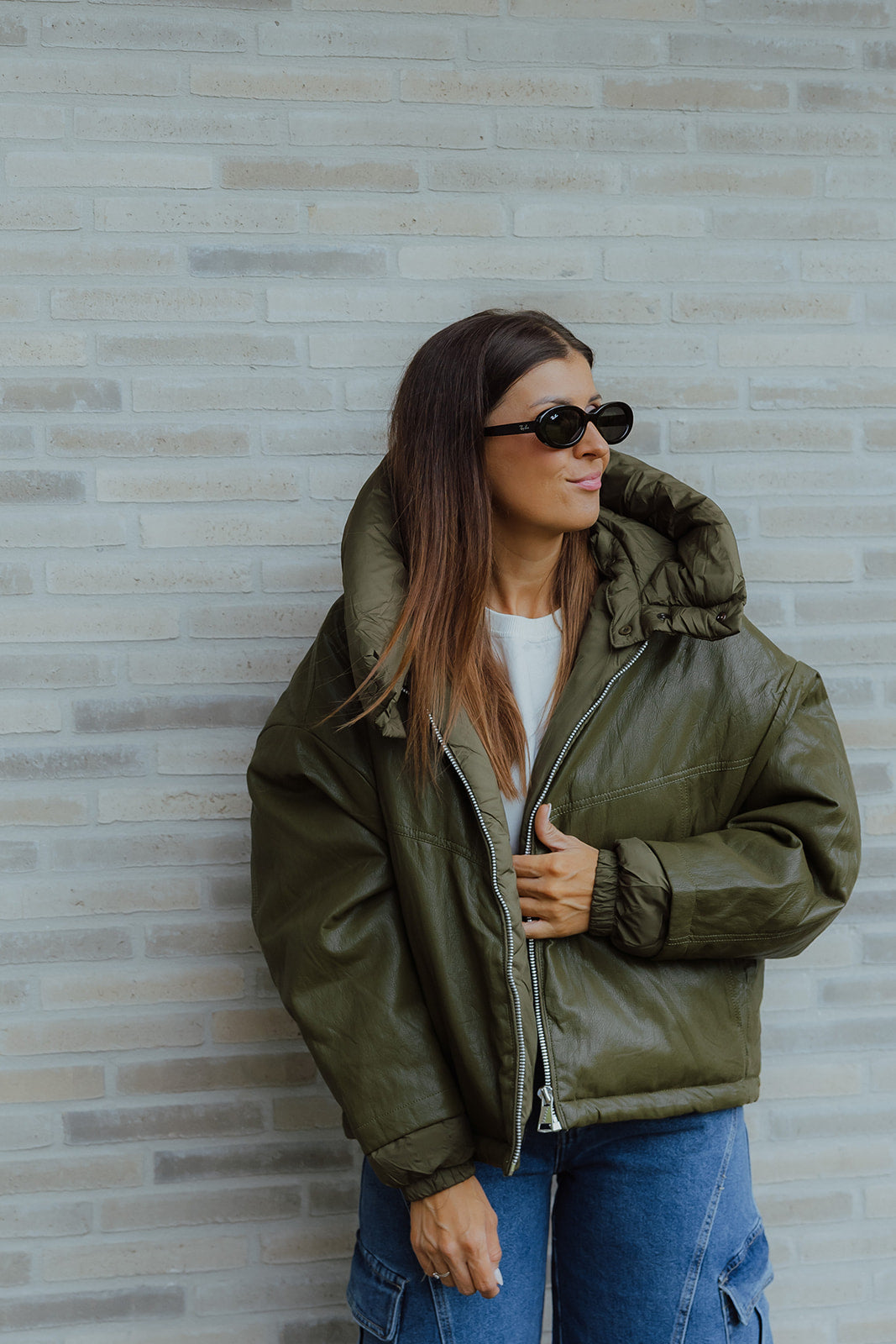 Maxime jacket khaki