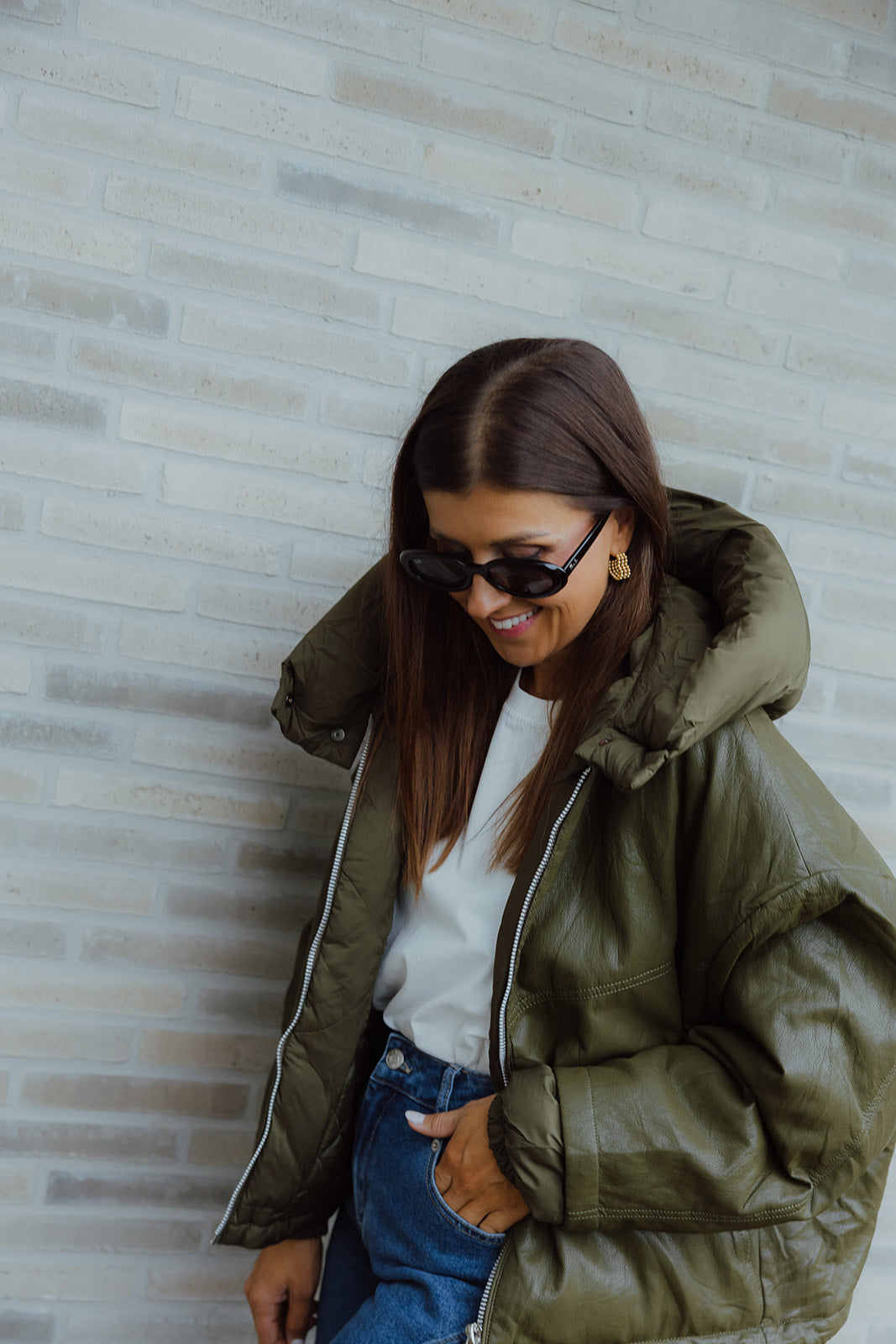 Maxime jacket khaki