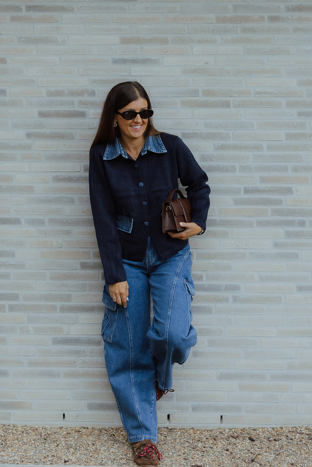 Axelle cardigan navy