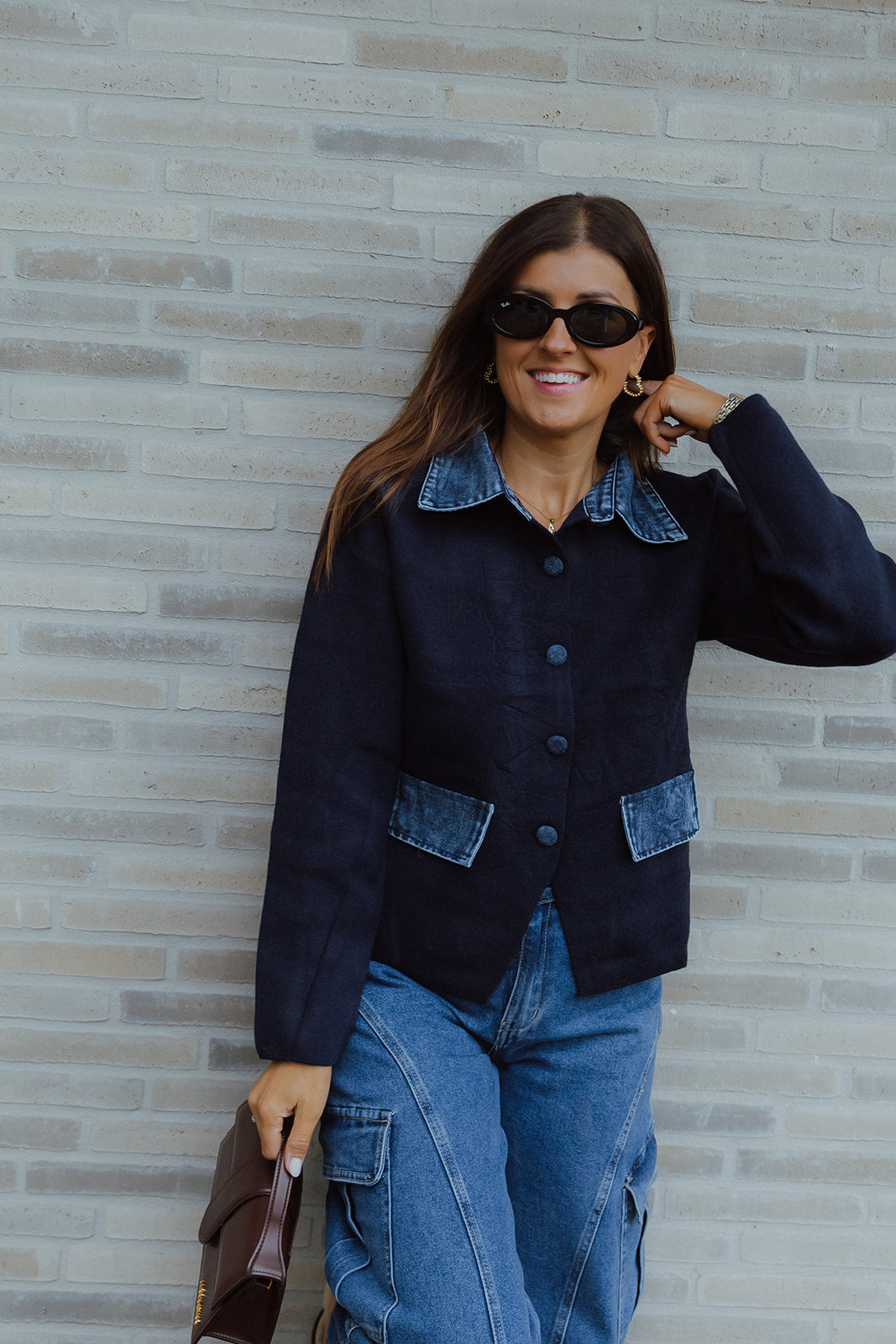 Axelle cardigan navy