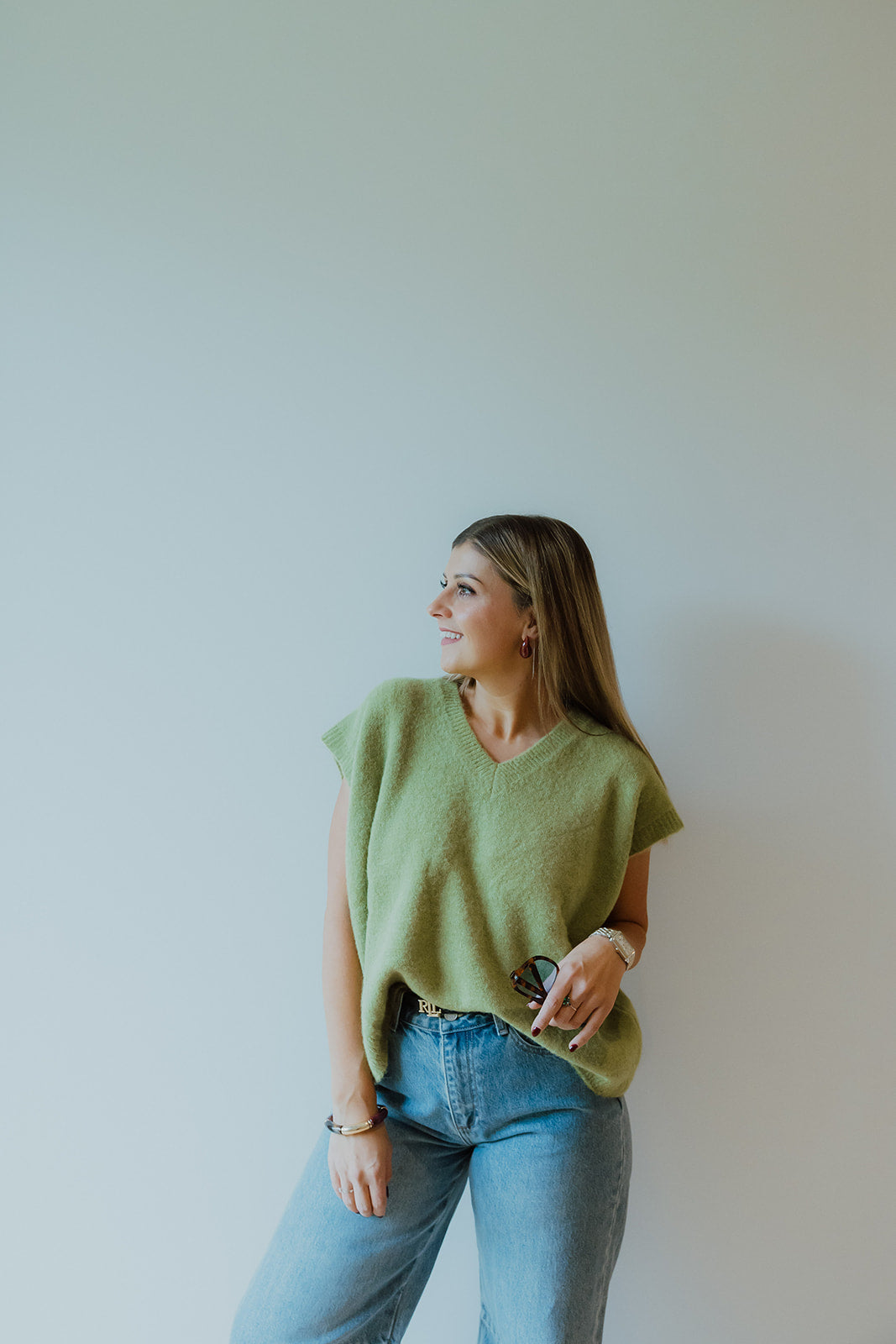 Edith knitwear olive