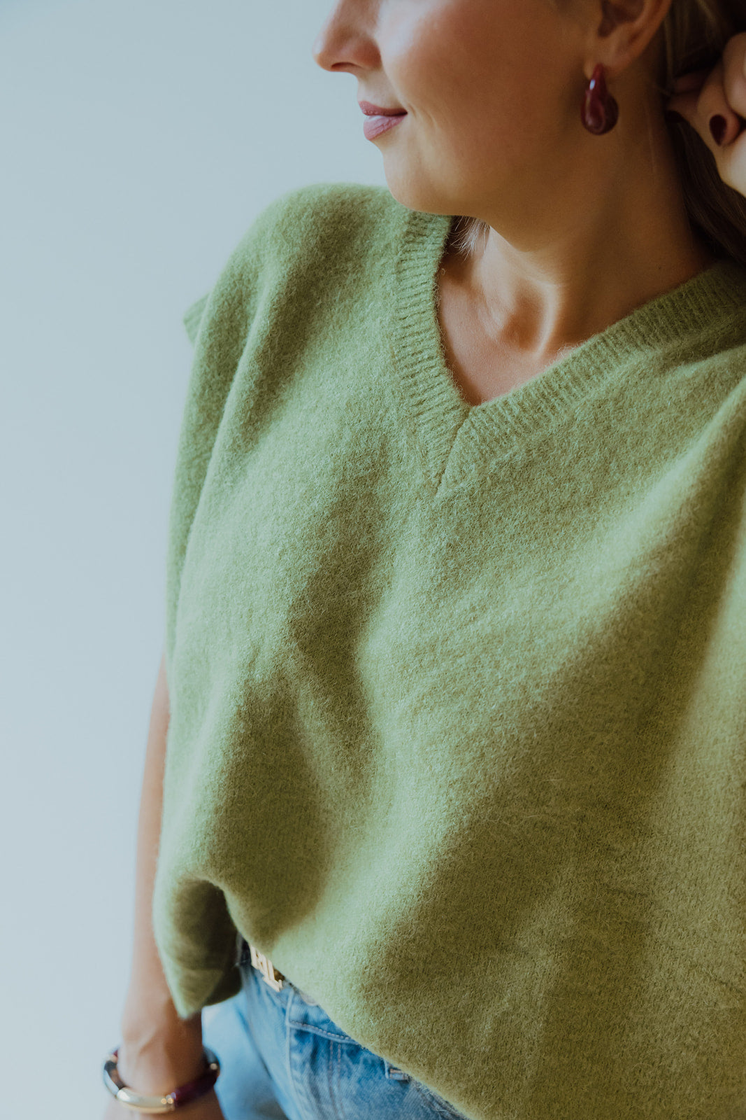 Edith knitwear olive