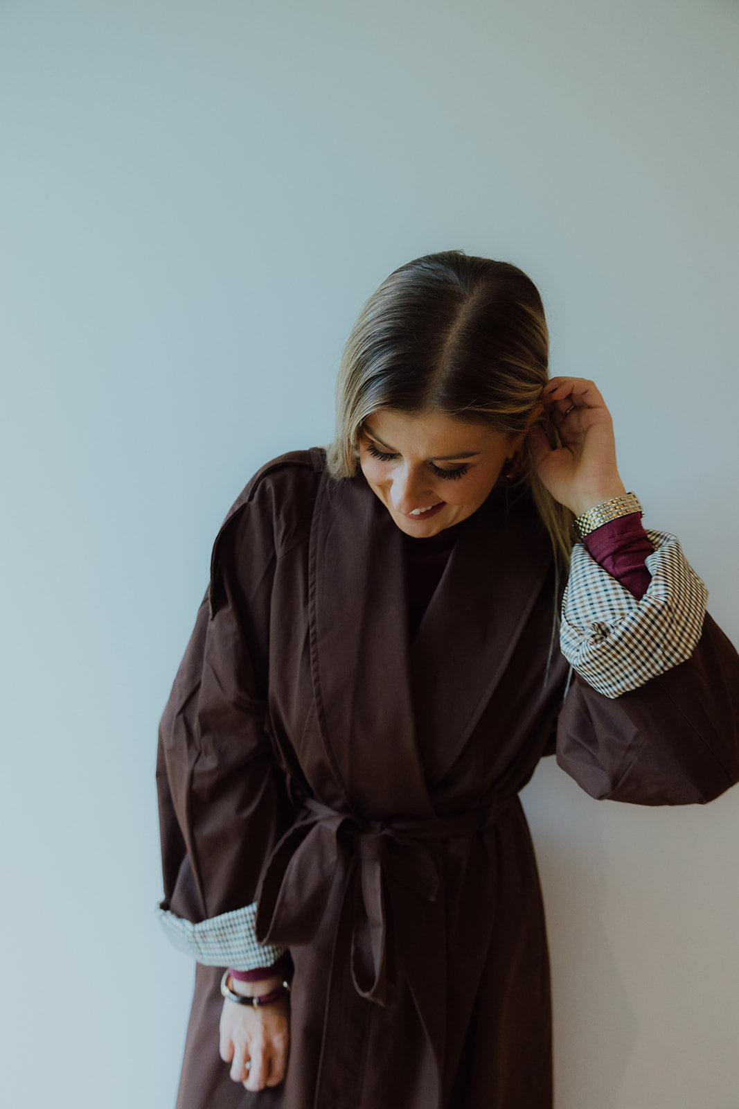 Clémence belted trenchcoat