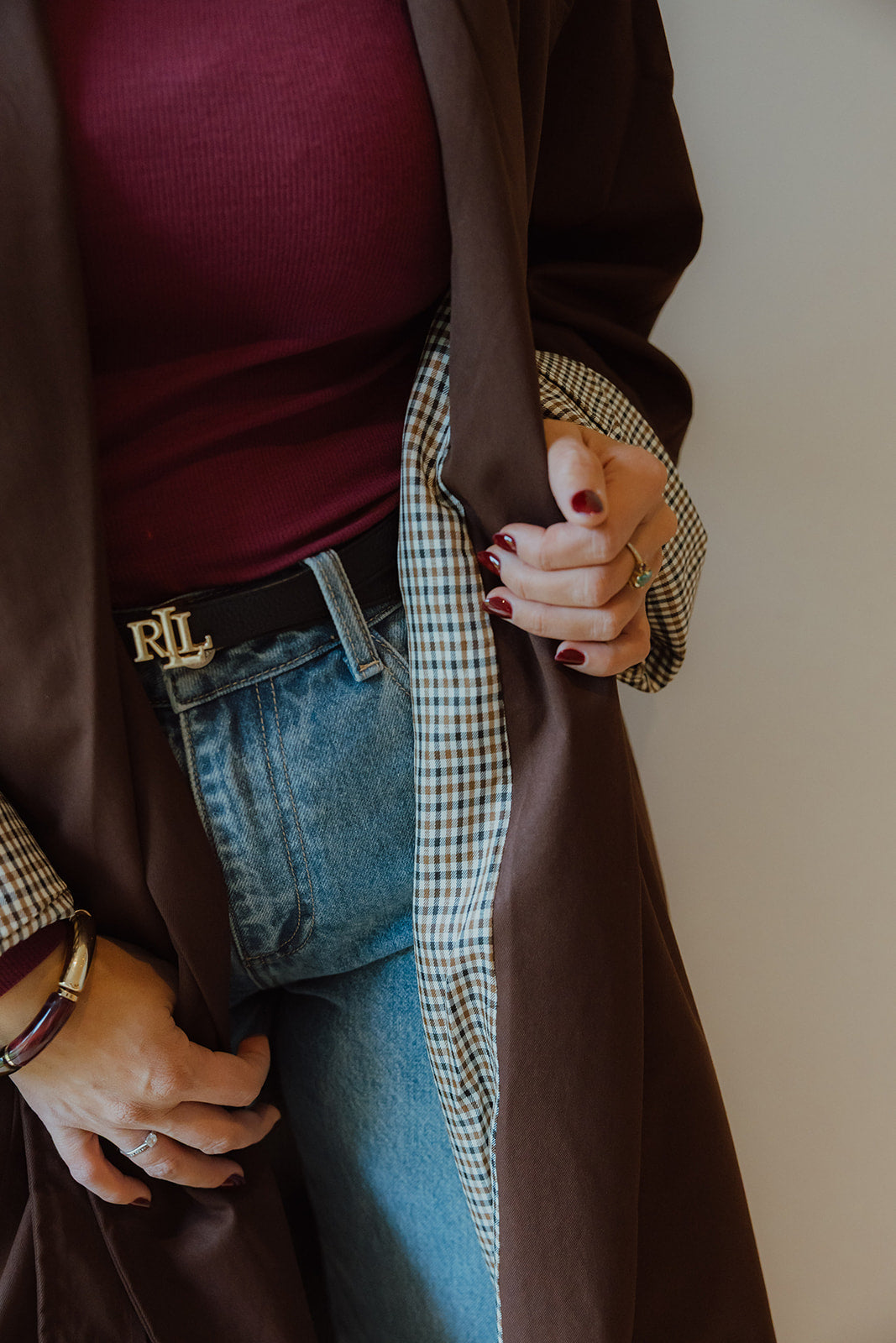 Clémence belted trenchcoat