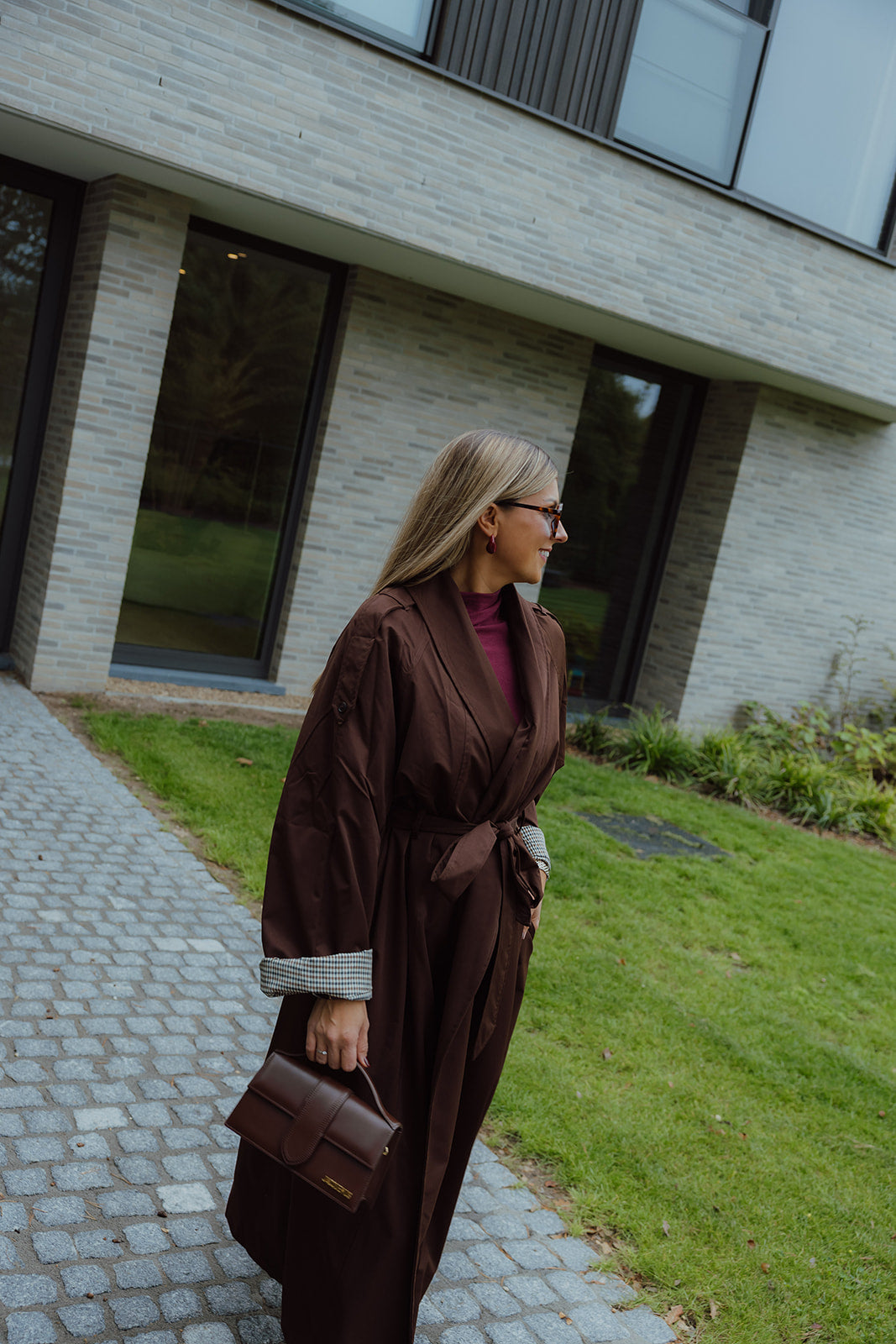 Clémence belted trenchcoat