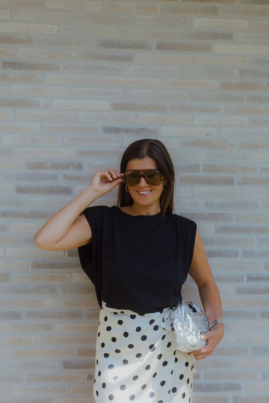 Tahnee t-shirt zwart