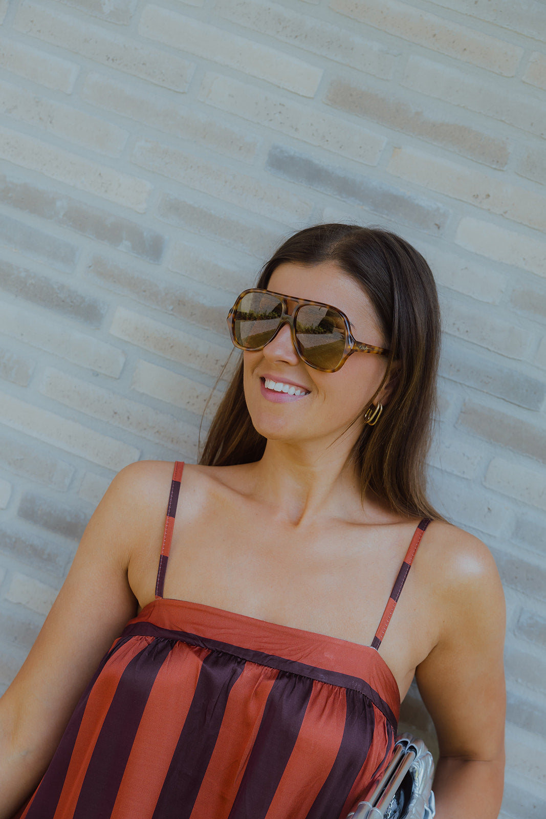 Beau maxi dress terracotta