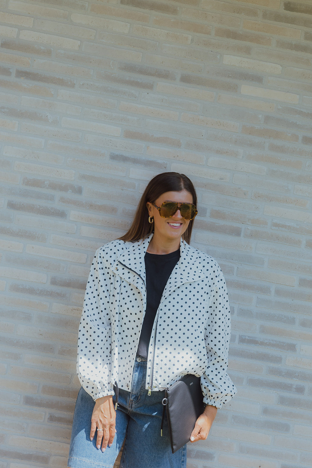 Polka dot jacket