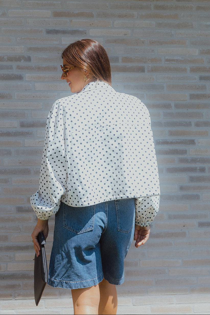 Polka dot jacket
