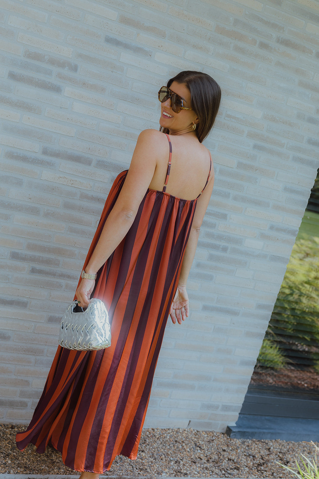 Beau maxi dress terracotta