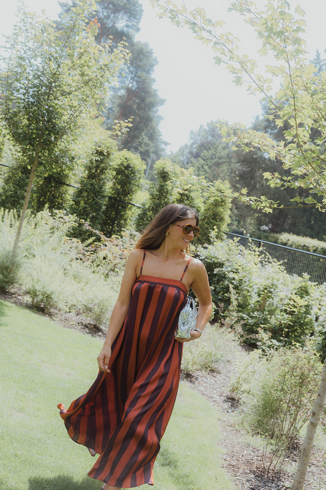 Beau maxi dress terracotta