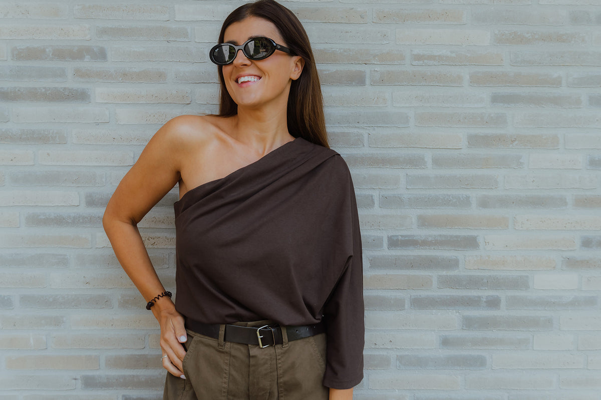 Sibylle top choco